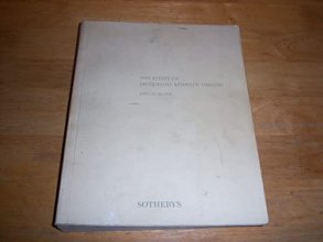Cover art for The Estate of Jacqueline Kennedy Onassis: April 23 - 26, 1996