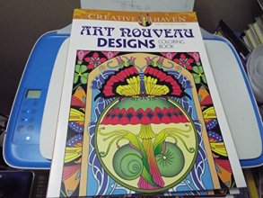 Cover art for Art Nouveau Designs Coloring Book