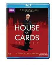 Cover art for House of Cards Trilogy: The Original UK Series Remastered [Blu-ray]