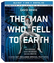 Cover art for The Man Who Fell To Earth (Limited Collector's Edition) [Blu-ray + DVD + Digital HD]