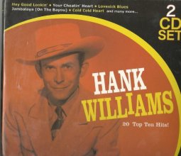 Cover art for Hank Williams 20 Top Ten Hits