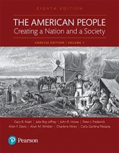 Cover art for The American People: Creating a Nation and a Society: Concise Edition, Volume 1 (8th Edition)