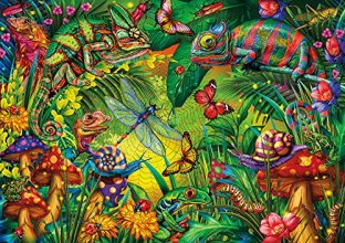 Cover art for Buffalo Games - Tropical Forest - 500 Piece Jigsaw Puzzle