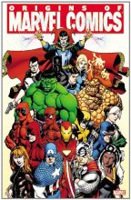 Cover art for Origins of Marvel Comics