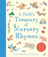 Cover art for A Child's Treasury of Nursery Rhymes
