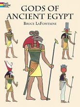 Cover art for Gods of Ancient Egypt Coloring Book (Dover Classic Stories Coloring Book)