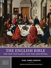 Cover art for The English Bible, King James Version: The New Testament and The Apocrypha: A Norton Critical Edition (Norton Critical Editions)