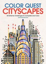 Cover art for Color Quest: Cityscapes: 30 Extreme Challenges to Complete and Color