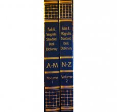 Cover art for Funk & Wagnalls Standard Desk Dictionary (Volumes 1 & 2)