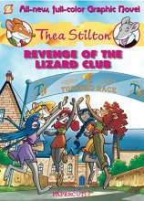 Cover art for Thea Stilton Graphic Novels #2: Revenge of the Lizard Club