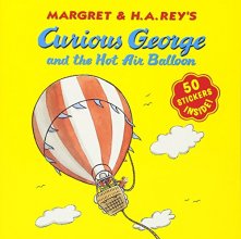 Cover art for Curious George and the Hot Air Balloon (8x8 with stickers)
