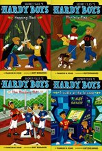 Cover art for The Hardy Boys - Hopping Mad, Mystery Map, My Missing Mitt, Trouble at the Arcade - secret files vol.1-4 - Children's Book (Set of 4 Books)