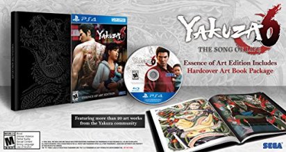 Cover art for Yakuza 6: The Song of Life - Essence of Art Edition - PlayStation 4