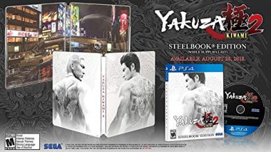 Cover art for Yakuza Kiwami 2: SteelBook Edition - PlayStation 4