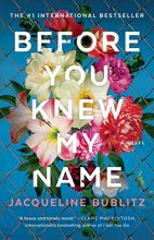 Cover art for Before You Knew My Name: A Novel