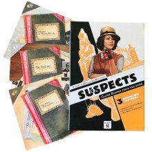 Cover art for Suspects | Murder Mystery Game | 3 Cases to Solve | 1 to 6 Players | 60 Minutes