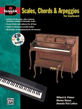 Cover art for Basix Scales, Chords and Arpeggios for Keyboard: Book & CD (Basix(R) Series)