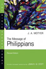 Cover art for The Message of Philippians (The Bible Speaks Today Series)