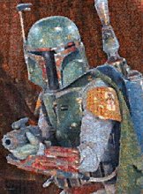 Cover art for Star Wars - Photomosiac - Boba Fett - 1000 Piece Jigsaw Puzzle