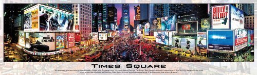 Cover art for Buffalo Games Panoramic, Times Square - 750pc Jigsaw Puzzle