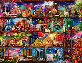 Cover art for Ravensburger World of Books Puzzle 2000 Piece Jigsaw Puzzle for Adults – Softclick Technology Means Pieces Fit Together Perfectly