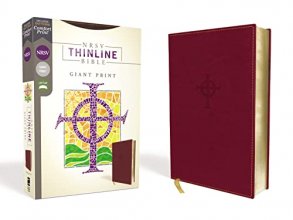 Cover art for NRSV, Thinline Bible, Giant Print, Leathersoft, Burgundy, Comfort Print