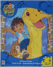 Cover art for Go Diego Go! Woodboard Puzzle - Diego and a Dinosaur