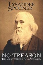 Cover art for No Treason: The Constitution of No Authority
