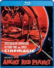 Cover art for The Angry Red Planet