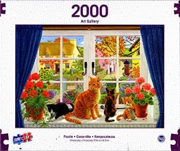 Cover art for in The Window by Sarah Adams 2000 Piece Puzzle