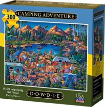Cover art for Dowdle Jigsaw Puzzle - Camping Adventure - 300 Piece
