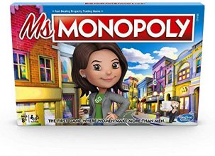 Cover art for MONOPOLY Ms.Monopoly Board Game for Ages 8 & Up, Brown (E8424)