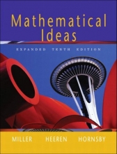 Cover art for Mathematical Ideas, Expanded Edition (10th Edition)