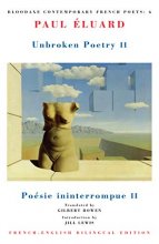 Cover art for Unbroken Poetry II: Poésie ininterrompue II (Bloodaxe Contemporary French Poets, 5)