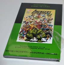 Cover art for Avengers: First to Last Direct Market Edition Hardcover