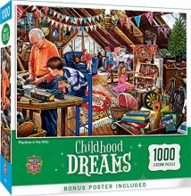 Cover art for MasterPieces 1000 Piece Jigsaw Puzzle for Adults, Family, Or Kids - Playtime in The Attic - 19.25"x26.75"