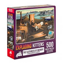 Cover art for Exploding Kittens 500 Piece Jigsaw Puzzle - Slothness of Memory, Jigsaw Puzzles for Adults, Sloth Puzzle, Art Puzzle