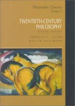 Cover art for Philosophic Classics, Volume V: Twentieth Century Philosophy (2nd Edition)