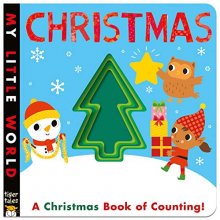 Cover art for Christmas: A Peek-Through Christmas Book of Counting (My Little World)