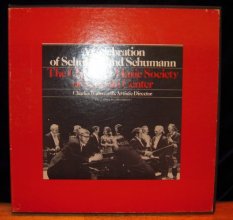 Cover art for A Celebration of Schubert & Schumann (4 LP Box Set) w/ guide