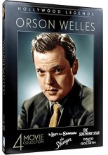 Cover art for Hollywood Legends: Orson Welles - 4 Movie Collection - The Lady from Shanghai - The Southern Star - The Stranger - David and Goliath