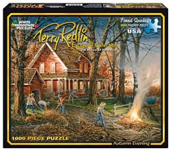 Cover art for White Mountain Puzzles Autumn Evening - 1000 Piece Jigsaw Puzzle