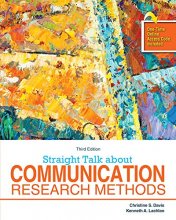Cover art for Straight Talk About Communication Research Methods
