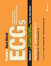 Cover art for Podrid's Real-World ECGs, Vol 5: Narrow and Wide Complex Tachycardias (Master's Approach to the Art and Practice of CLI)