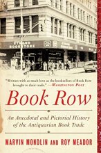 Cover art for Book Row: An Anecdotal and Pictorial History of the Antiquarian Book Trade