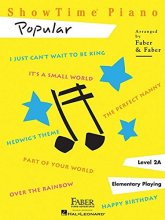 Cover art for ShowTime Piano Popular - Level 2A
