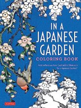 Cover art for In a Japanese Garden Coloring Book: With Reflections from Lafcadio Hearn's 'In a Japanese Garden'