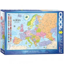Cover art for EuroGraphics Map of Europe Puzzle (1000 Piece)