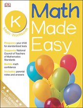 Cover art for Math Made Easy: Kindergarten Workbook (Math Made Easy)
