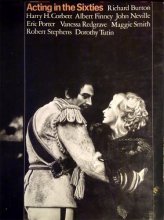 Cover art for Acting in the sixties;: Richard Burton, Harry H. Corbett, Albert Finney, John Neville, Eric Porter, Vanessa Redgrave, Maggie Smith, Robert Stephens, Dorothy Tutin